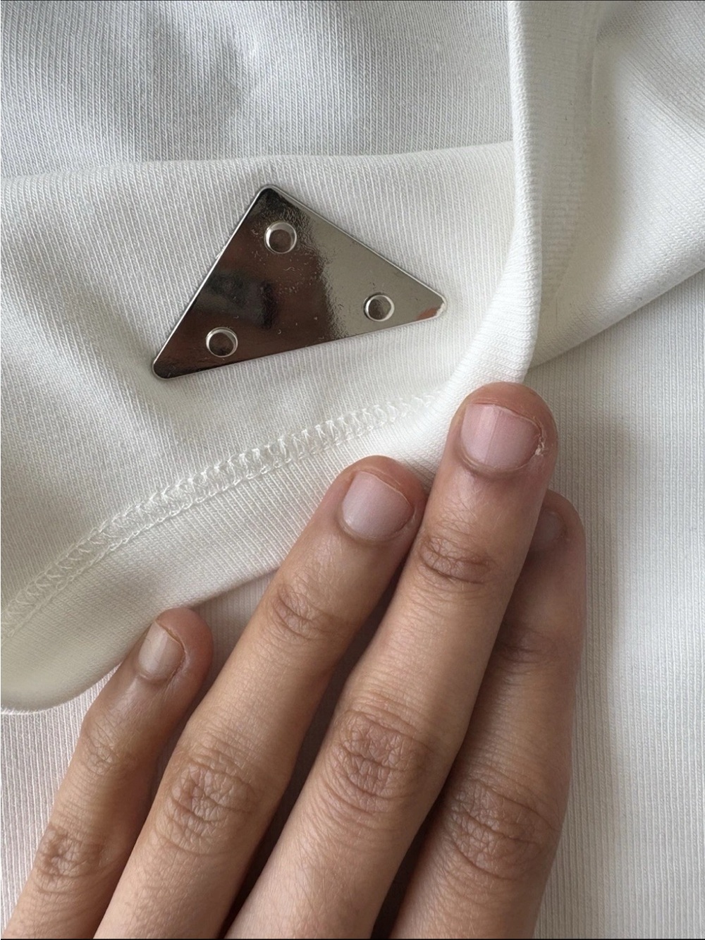 Prada White Tank Top Cropped - Picture 5 of 9